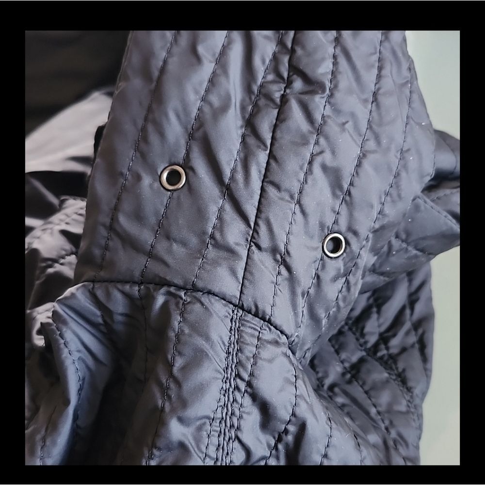 Armani Collezioni Tailored Fit Nylon Puffer Gorpcore Jacket Size 10 - Picture 12 of 12